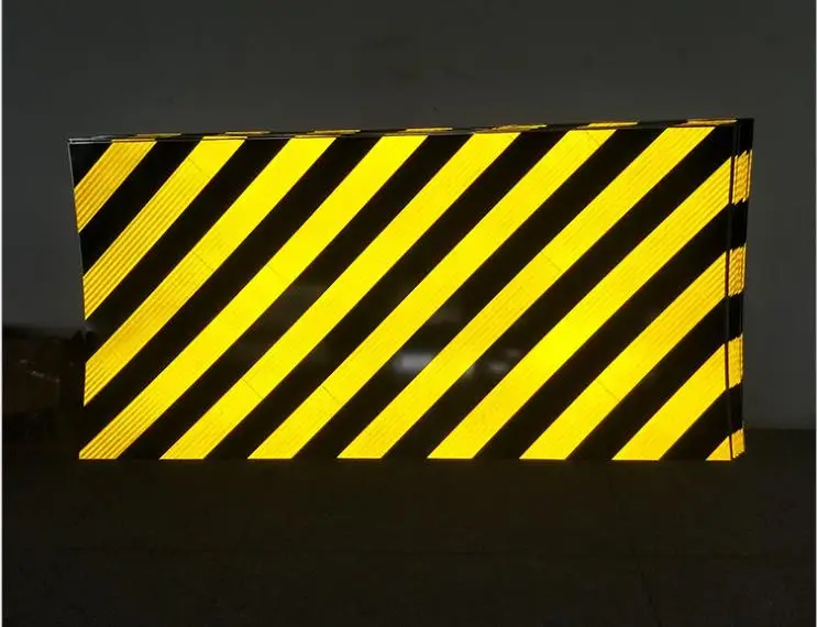 do tunel microprisma reflexivo material de pelicula 04