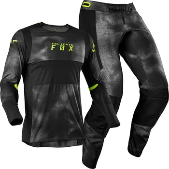 

Delicate Fox 2020 Racing 360 Haiz Jersey & Pant Motorcycle Gear Set Moto Suit