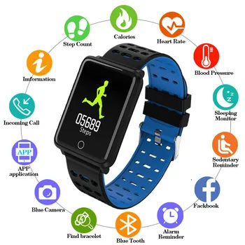

NEW F3 Fashion Smart Watch Running Fitness Tracker Message Rate Blood Pressure Monitoring Bluetooth Watch for Men Women Child