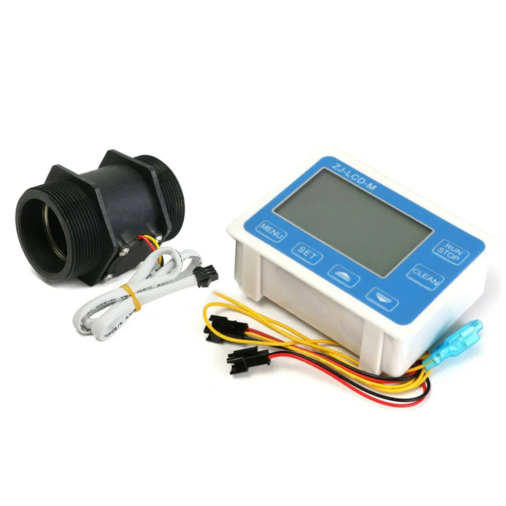 

Flowing Water Sensor Meter 2 inches Replacement 103x80x35mm DC24V Tools Accessories Tester