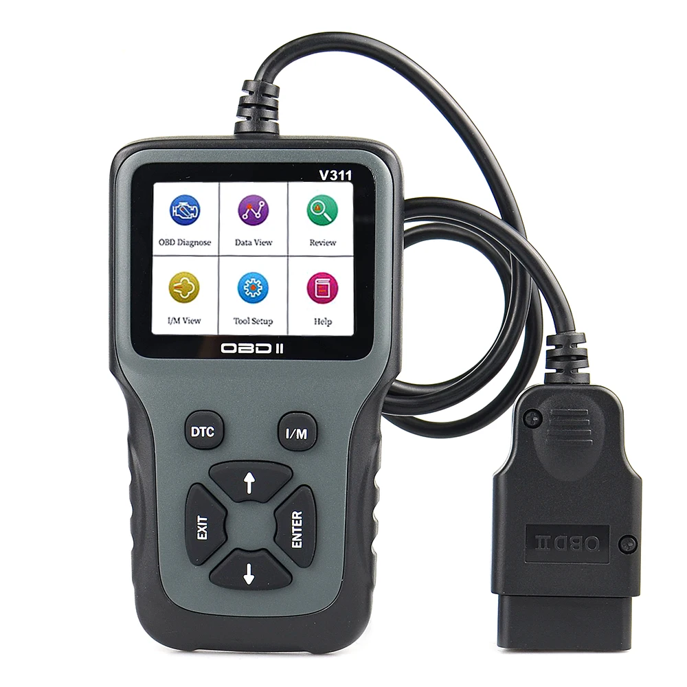 V311 0BD II/EOBD автомобильный сканер Автоматическая коррекция пробега Регулировка пробега Программист OBD автомобильный диагностический инструмент