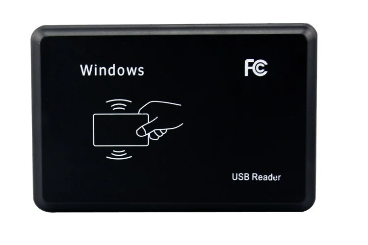 1-2 RFID 125KHz Reader USB port Proximity Sensor Smart 13.56MHz IC Contactless Card Reader no drive issuing device USB for Access Control