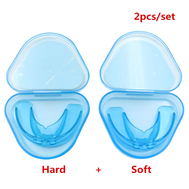 2 шт. Ортодонтические брекеты зубные брекеты мгновенные силиконовые улыбка зубы выравнивание тренажер ретейнер для зубов Защита рта ортодонтический брекет