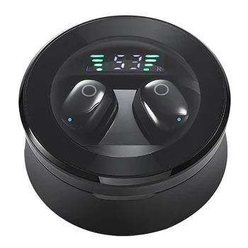 

TWS 5.0 Bluetooth Headset LED Battery Display Waterproof Sports Noise Cancelling Bluetooth Headset