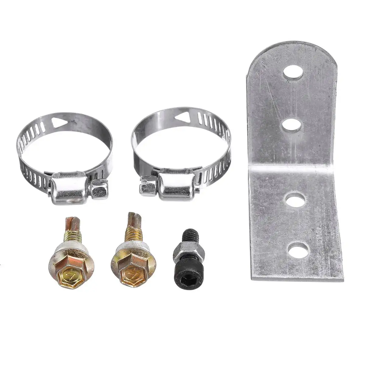 60cm Air Diesel Parking Heater Exhaust Pipe w/Muffler Silencer Stainless Steel Gas Vent Fuel Tank Hose Tube