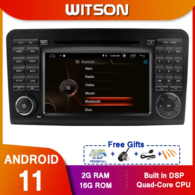 

WITSON Android11 Radio GPS DVD for MERCEDES-BENZ ML320/ML 350/ W164(2005-2012),GL X164(2005- 2012),GL320