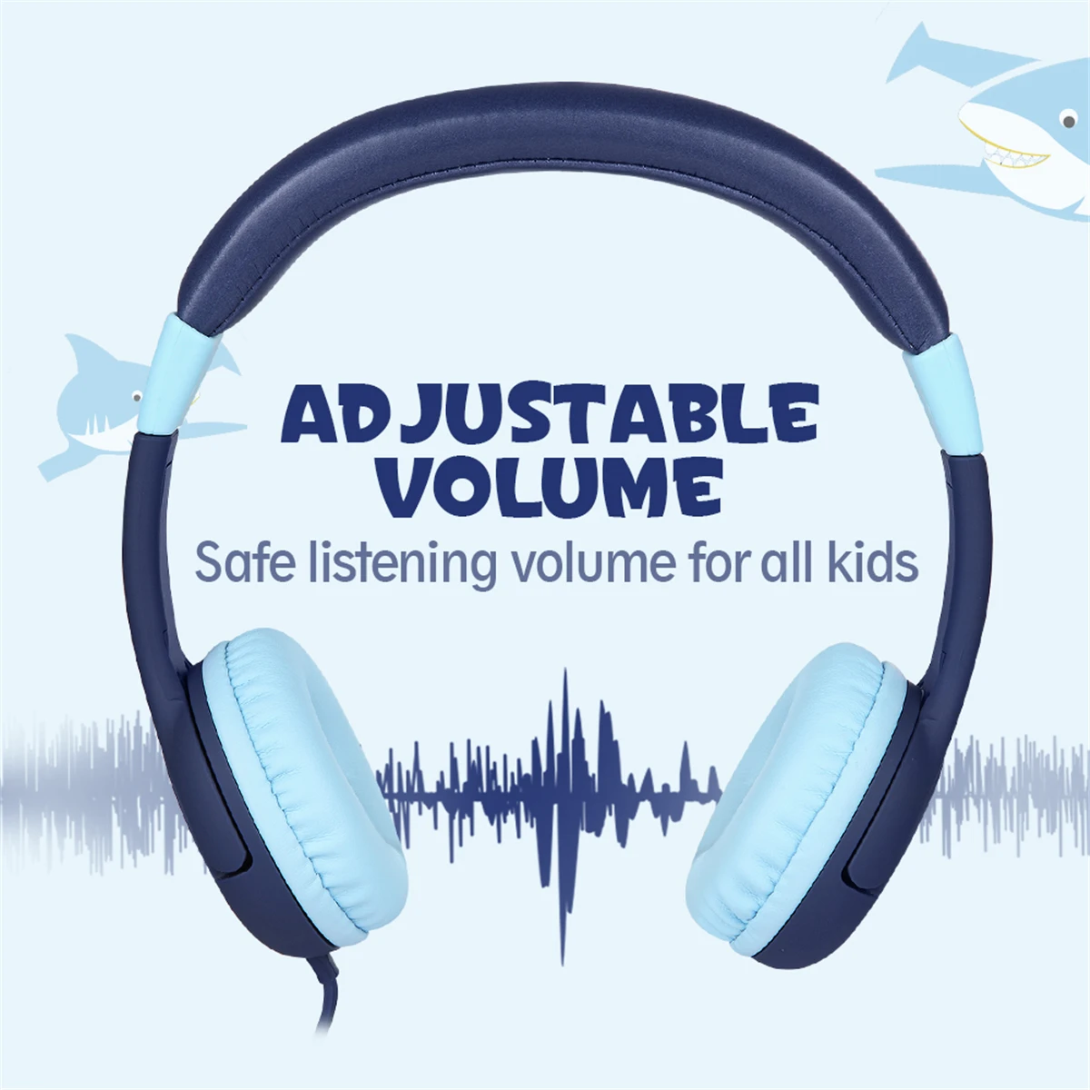 Kids Headphones with Microphone 80 85dB Chirldrens Headsets for MP3 4 PC Smartphone Earphone Kids Birthday Christmas Gifts