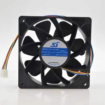 

For SJ SG121238BS DC 12V 2.7A S7 S9 T9 L3 Server Square Fan violence Fan