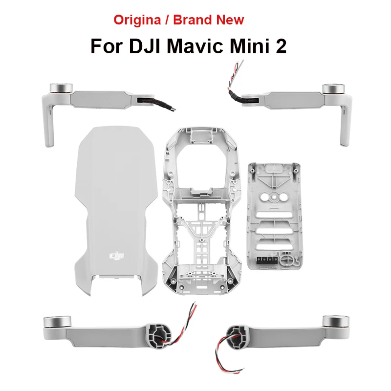 Корпус для дрона Mavic Mini 2 средняя рама Нижняя верхняя крышка запасные части DJI