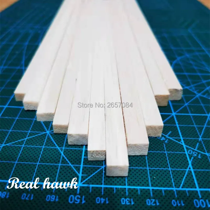 

200 mm length 9 mm thickness width 10mm wood strip AAA+ Balsa Wood Sticks Strips for airplane/boat model DIY