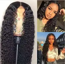 Lace Wig Curly Hair Wigs Lace Frontal Wig 12-28 inch HAIR Kinky Curly Lace Front Hair Wigs Pre Synthetic Natural Wig