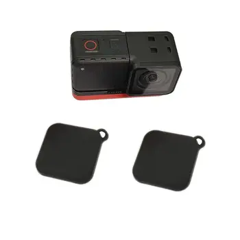 

Silicone lens Cap Dust Cover Protective Cover For Insta360 ONE R 4K Wide Angle Lens 360° Panorama Camera Accessories