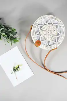 

Lina - Straw Shoulder Bag | Luxury Rattan Wicker | For Women | Handle | Made in Turkey | Free shipping