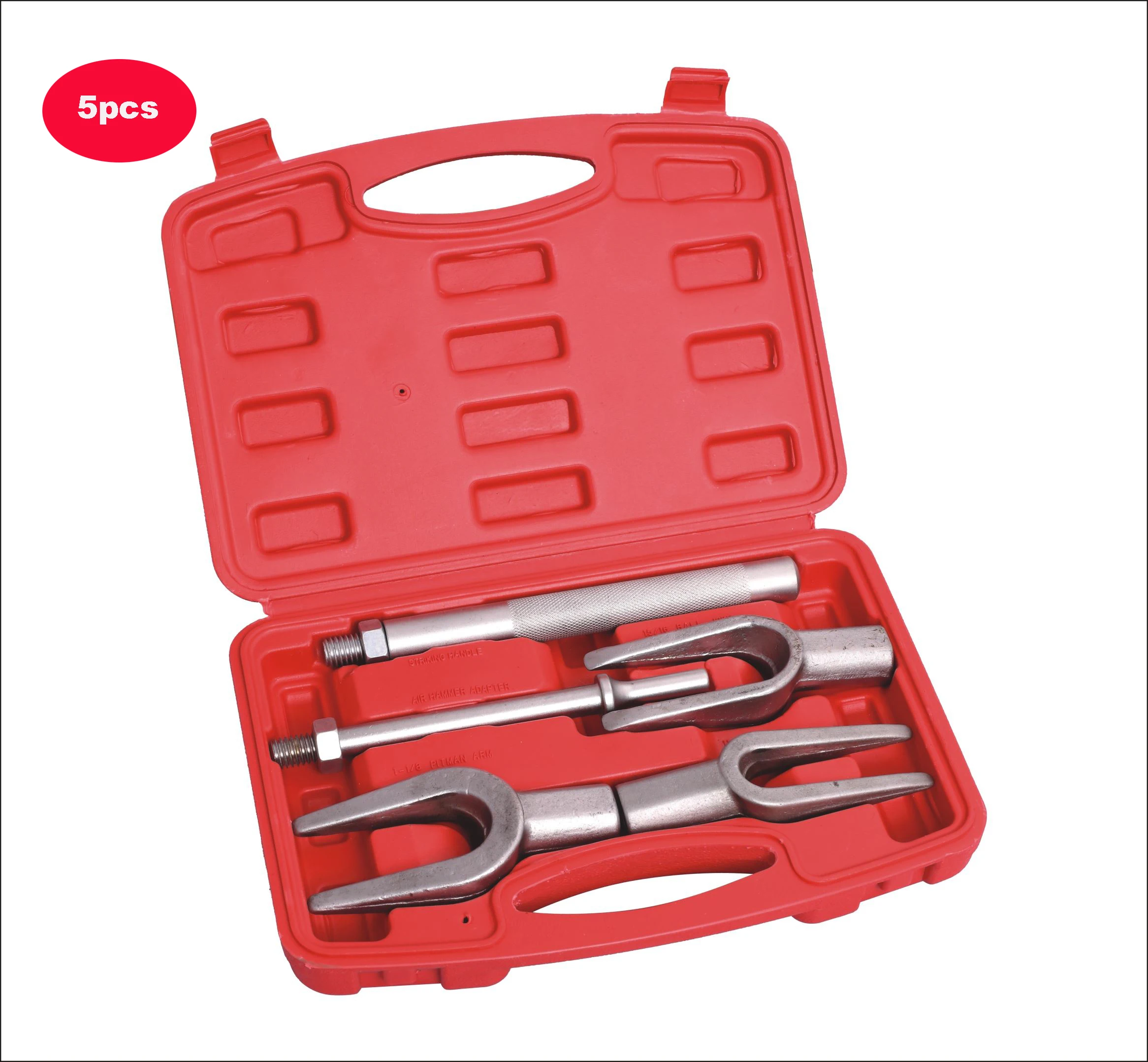 

5 in 1 Ball Joint Extractor Removal Tool Kit Double Fork Ball Joint Tie Rod And Pitman Arm Auto Repair Special Tool
