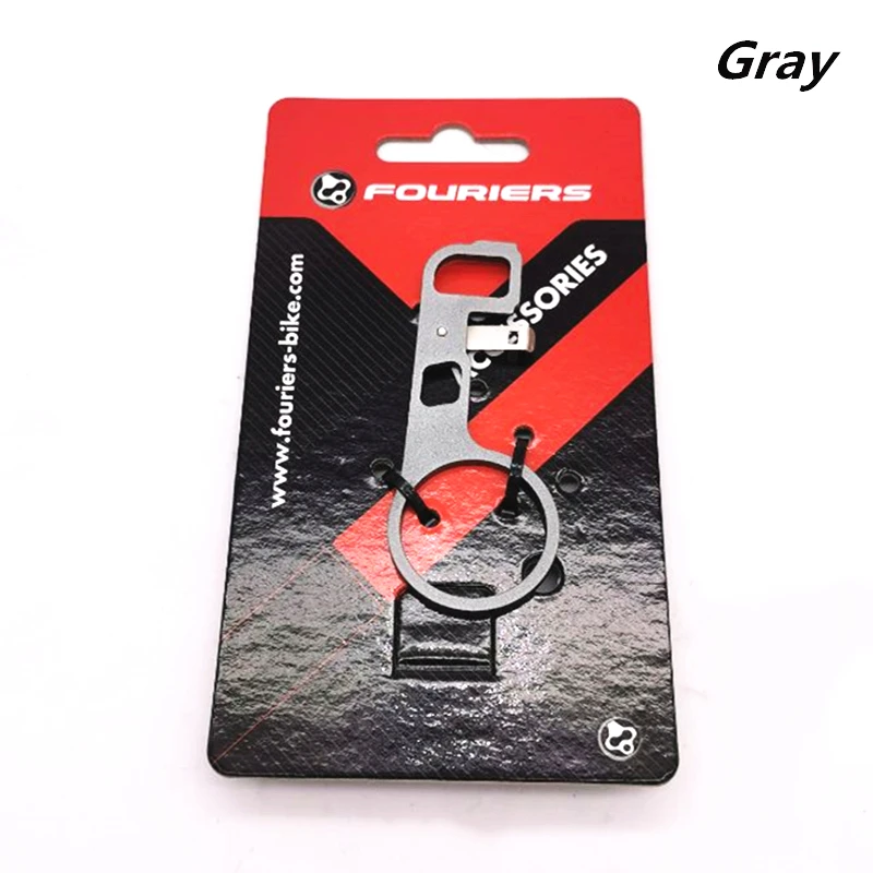 gray 60mm Держатель FOURIERS DI2 для дорожного велосипеда, компьютера, крепление, фиксация 28,6 мм, вилка, велосипедный кронштейн, 6 градусов, для DI2, Соединительный адаптер - Цвет: gray 60mm