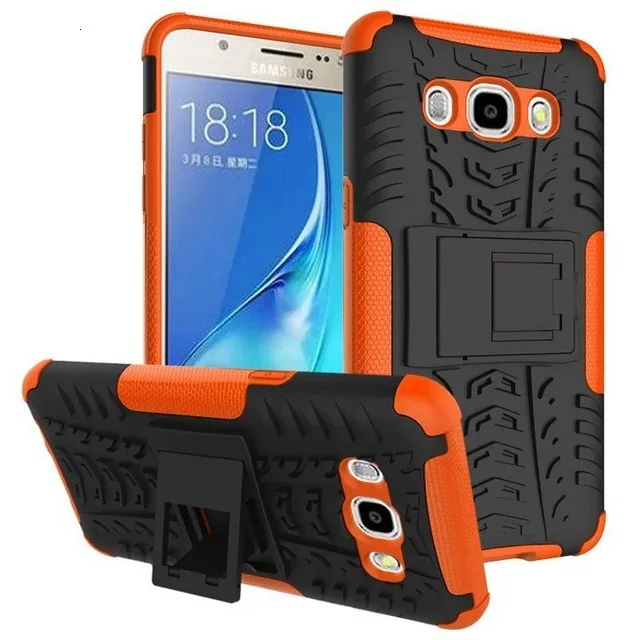 Orange Защитный чехол плотный чехол для Samsung Galaxy J1 ACE мини NXT J3 J5 J7 J120 J320 J510 J710 Note 4 5 на возраст 5, 7, чехол-накладка для телефона - Цвет: Orange