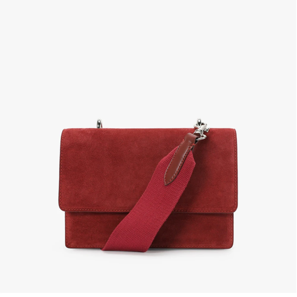 

YIFANGZHE [NEW] 2019 Retro women shoulder bag , matte feel genuine leather bags fashion small womens leather messenger bags