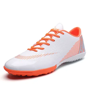 

Jennifer 34-45 Men football shoes High Quality Athletic Soccer Shoes New Leather Soccer Cleats Training Football Sneaker Man