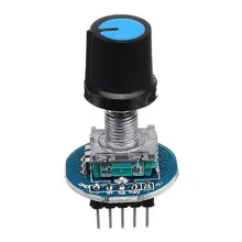 Rotary Encoder Module for Arduino Brick Sensor Development Round Audio Rotating Potentiometer Knob Cap Rotary Encoder Module for Arduino Brick Sensor Development Round Audio Rotating Potentiometer Knob Cap