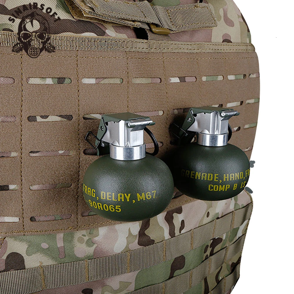 Airsoft M67 Осколочная Граната Манекен Модель Molle система BB чехол пластиковый тактический военный костюм Wargame Пейнтбол Аксессуары
