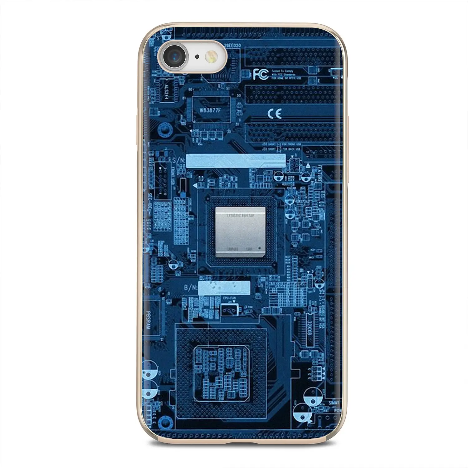 Мягкая ТПУ крышка компьютер батарея телефон Печатная плата для HTC One X9 M7 M8 A9 M9 M10 E9