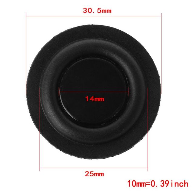 Bass Radiator Woofer Vibration Membrane Passive Speaker Subwoofer DIY Home Theater Repair Kit