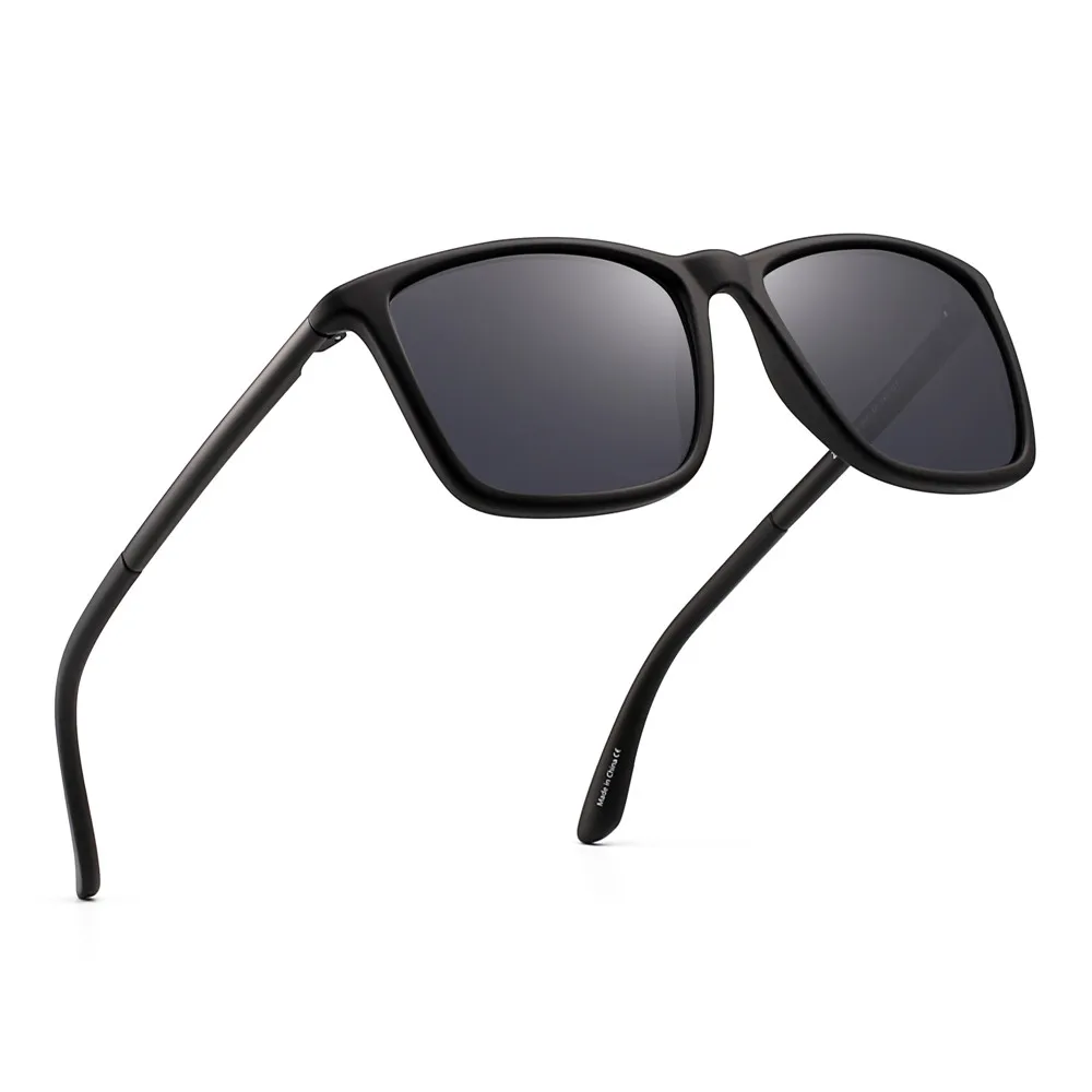 Vintage Square Polarized Men Women Brand Designer Retro Driving Sunglasses UV400_voghion.com