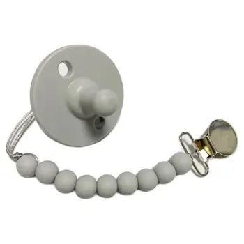 

DIY Silicone Baby Pacifier Chain Newborn Teething Soother Holder Molar Chew Toy 57BF