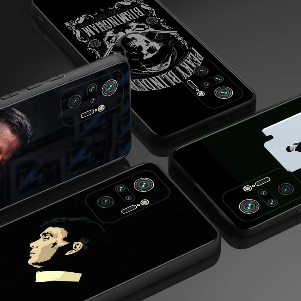 Phone case For Redmi Note 10 Pro Max 9 9s 9t 8t 7 Cover Soft Funda for Redmi K40 Plus 9A 9C 9T Coque Peaky Blinders