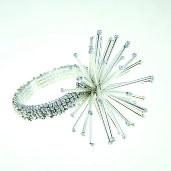 

free shipping wholesale gold silver branch napkin ring, bulk napkin holder 12 pcs
