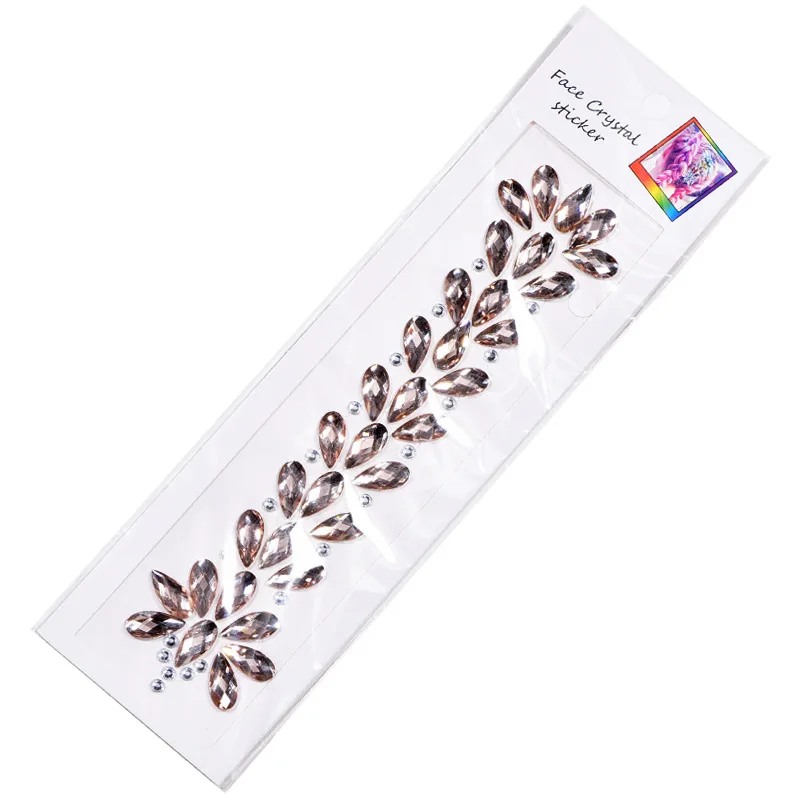 Rhinestone Sticker Hair, Gems Stickers Hair, Hair Stones Stickers