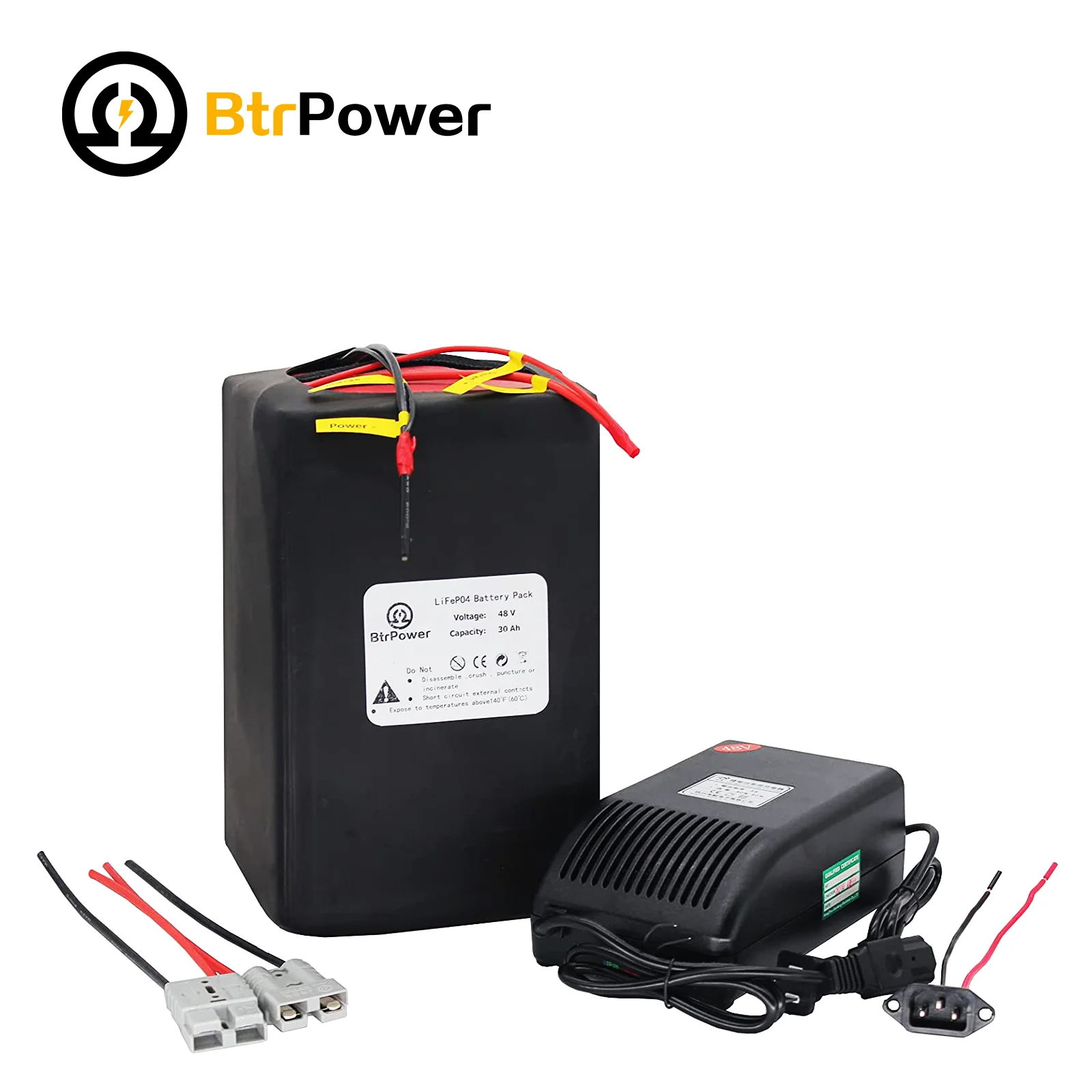 GNIUBBDB Batterie lithium-ion 48 V 30 Ah 13S3P pour vélo