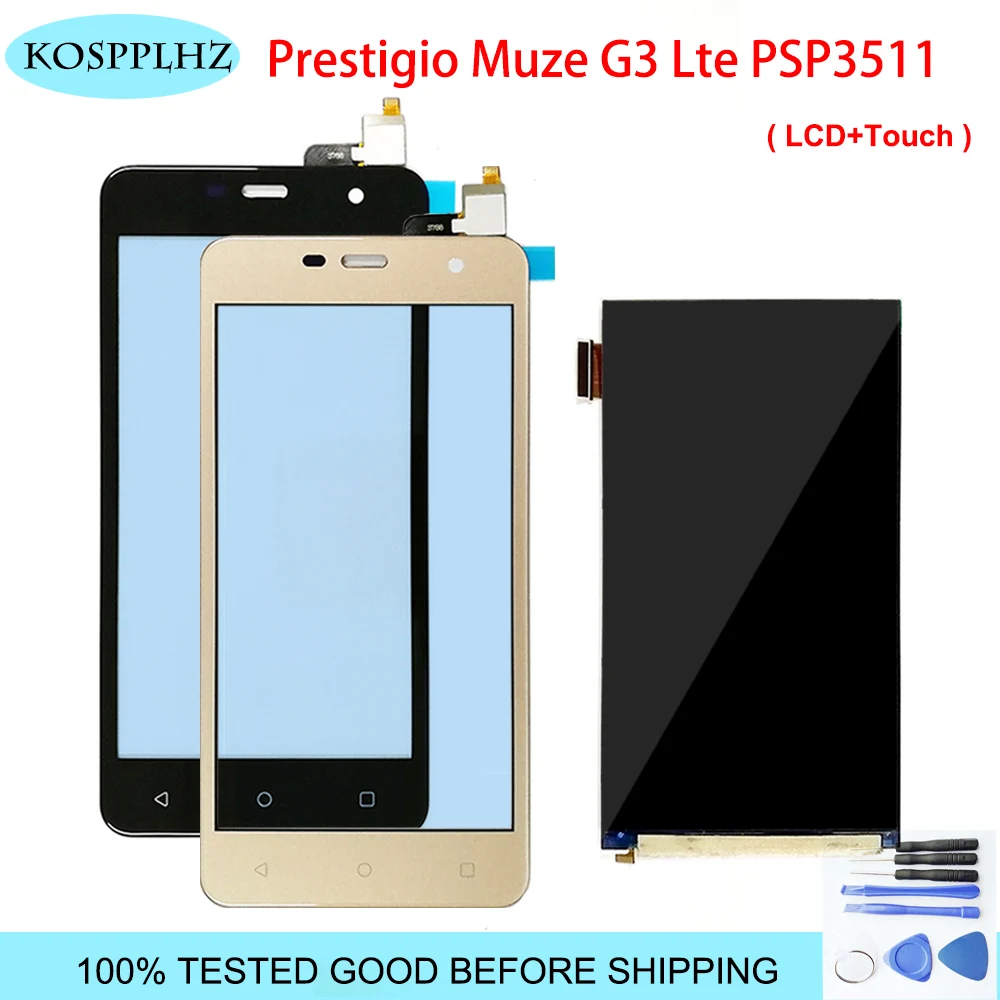 5 0 &quotдля Prestigio Muze G3 Lte psp 3511 DUO 3511DUO ЖК дисплей дигитайзер + Замена сенсорного экрана