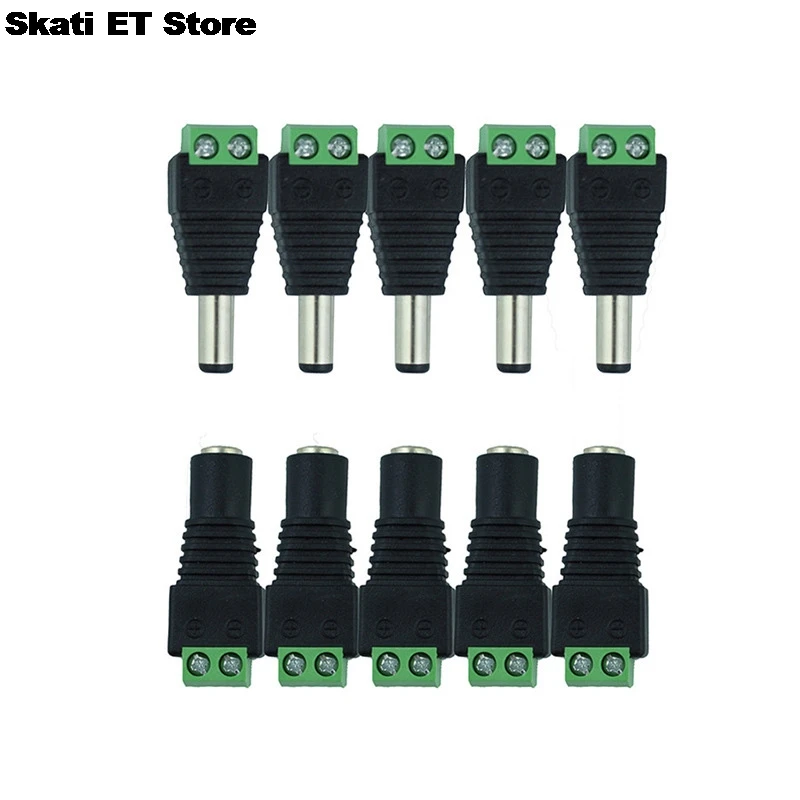 Разъем питания постоянного тока 12 В разъем для камеры видеонаблюдения 5050 3528