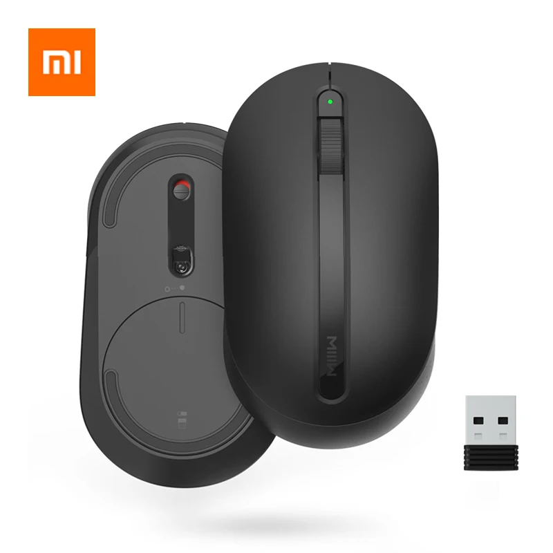 

Xiaomi MIIIW Wireless Mouse Soft Touch Ergonomic Mouse Optical Mice 2.4G Wireless Mouse USB Receiver For Win7/8/10/XP Mac OS