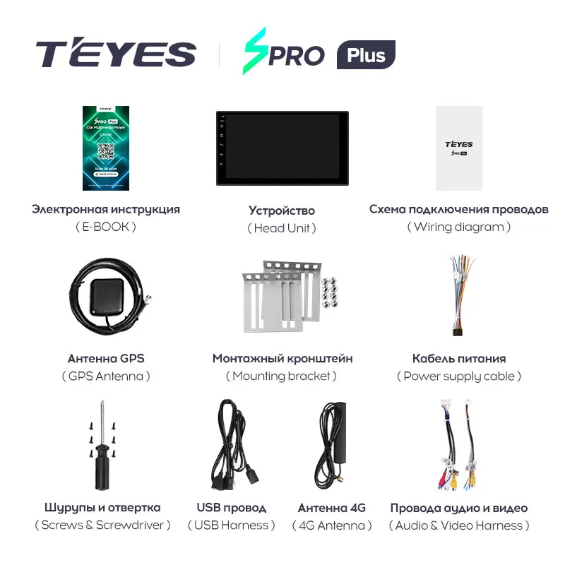 Car Multimedia Player and Navigation Accessories TEYES SPRO Plus for Volkswagen etc.