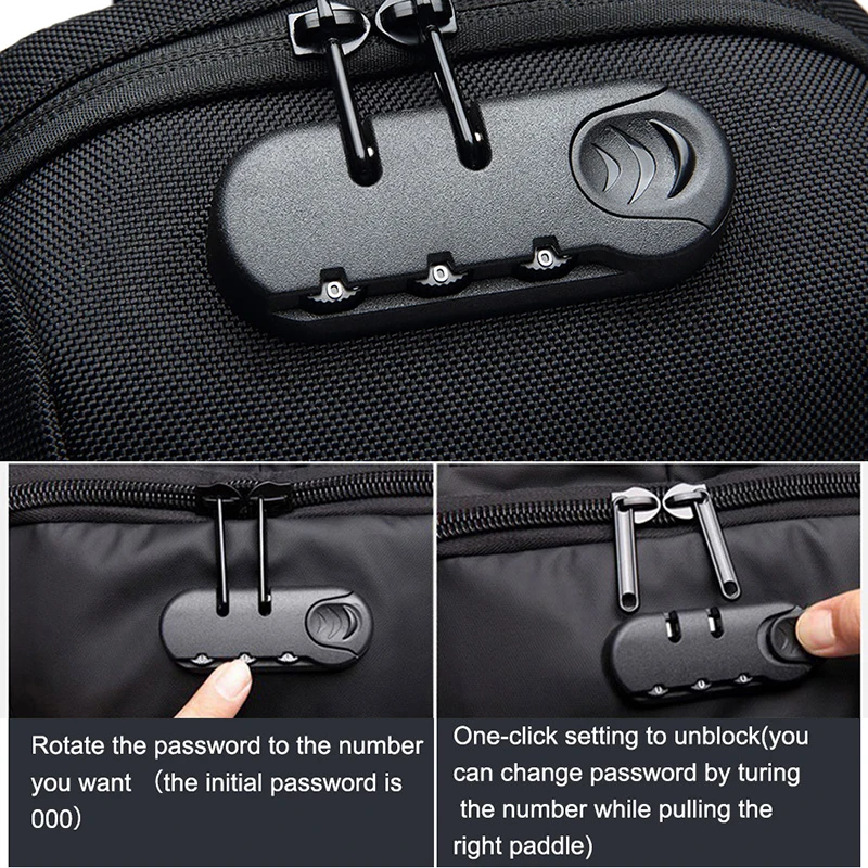 DIENQI, водонепроницаемые мужские сумки, USB зарядка, рюкзак на одно плечо, многофункциональная сумка для мужчин, 9,7 дюймов, для ноутбука, противоугонные мужские рюкзаки
