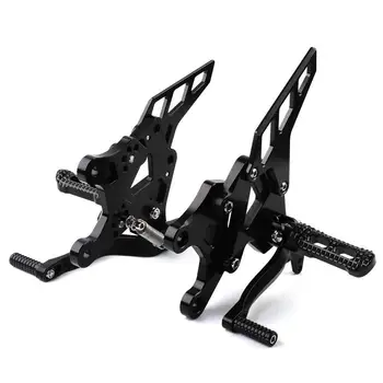 

Motorcycle CNC Aluminum Alloy Rear Sets Rearset Footrest Foot Rest Pegs For Kawasaki Z900 Z900 2012-2015 2016 2017 2018