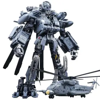 

25cm Transformers Toys 10th Anniversary SS08 Stealth Helicopter Enlarged Version Blackout Transformer/Robot Collect Gifts M05