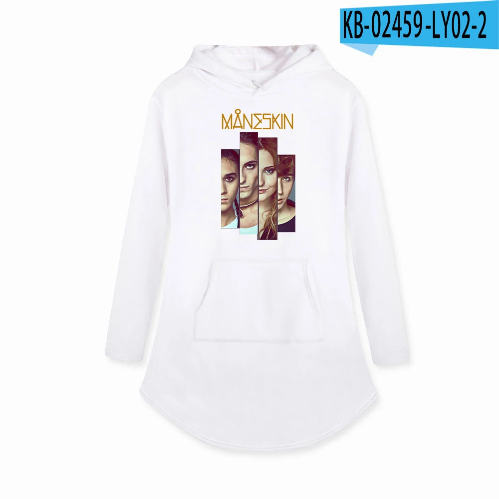 white hoodie women Maneskin  hoodie women Printing Hot Hoodies Sweatshirt Women Fashion Long-sleeved Harajuku hoodies for girls custom hoodies Hoodies & Sweatshirts