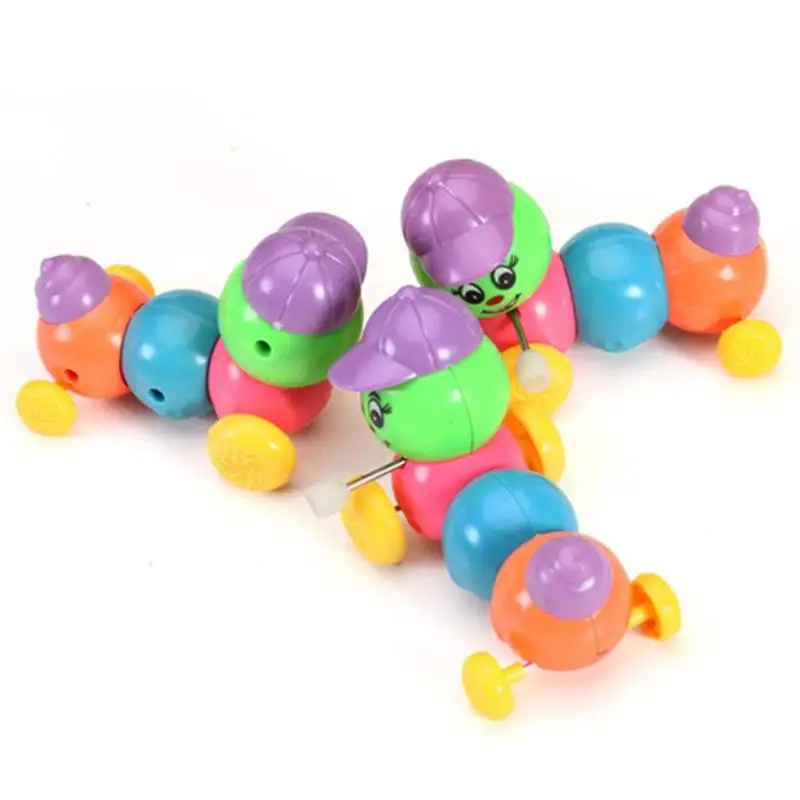 Lovely Cartoon Caterpillar Clockwork Vintage Toys Wind-up Classical Toy Random Early Education Intelligence Development Lovely Cartoon Caterpillar Clockwork Vintage Toys Wind-up Classical Toy Random Early Education Intelligence Development