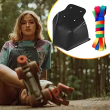 Wear-Resistant Roller Skates PU Leather Roller Skate Protectors Artificial Leather Skate Cap Protectors Toe Cap Guard