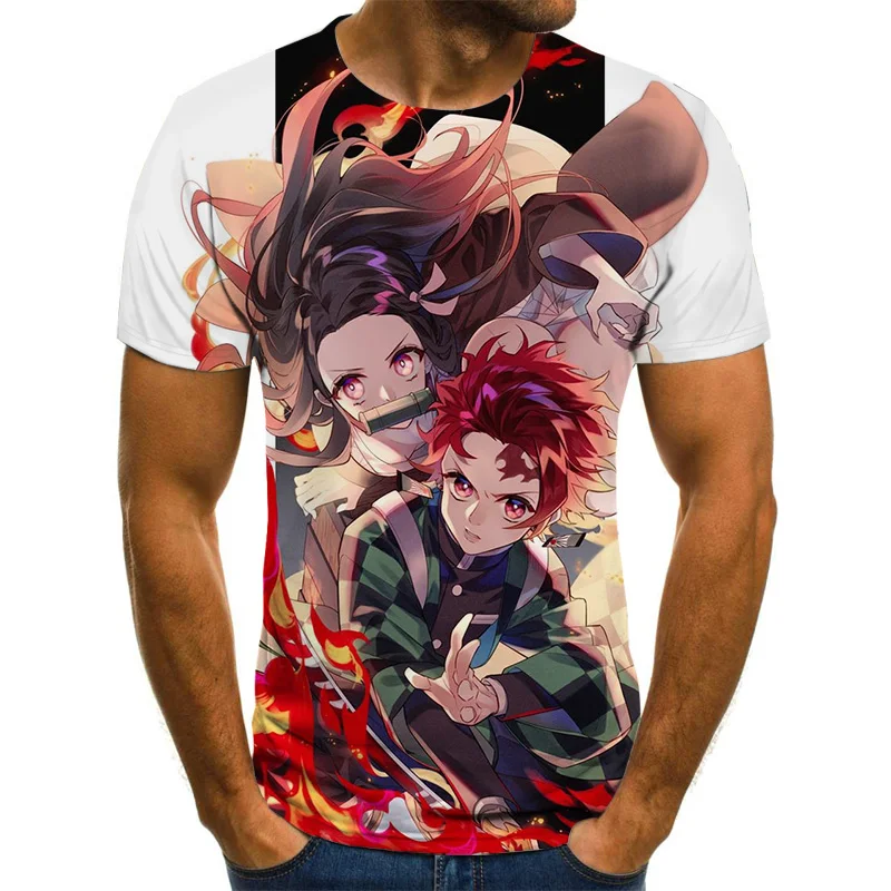 

Anime Cartoon Funny T Shirts Print Dragon Ball Naruto One Pieces 3d T-shirt Homme Gyms Bodybuilding Fitness Tee Shirts 6XL