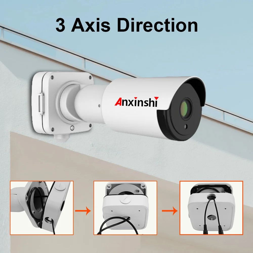 4 K, CCTV камеры безопасности, Системы коаксиальный контроль 4CH 8MP 6 in1 AHD DVR Kit ИК Открытый Запись видео наблюдения система протокола ONVIF P2P