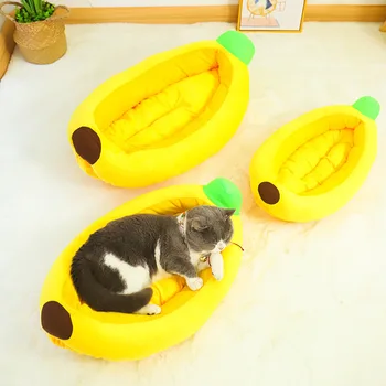 

Cute Cartoon Creative Banana Kennel For Small And Medium Dogs