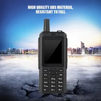 

Two-way Radio 10km Portable Walkie Talkie Support WCDMA GPS Network SIM card Smartphone Ergonomic Design Dustproof 3500mAh
