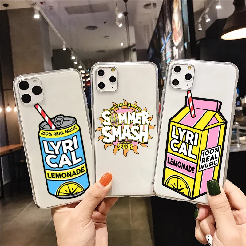 Lyrical Lemonade Real Music Soft Phone silicone Case for iphone 11 11Pro 11ProMax 8 7 6 plus XR 11pro 12pro Xsmax 5 12mini shell | Мобильные