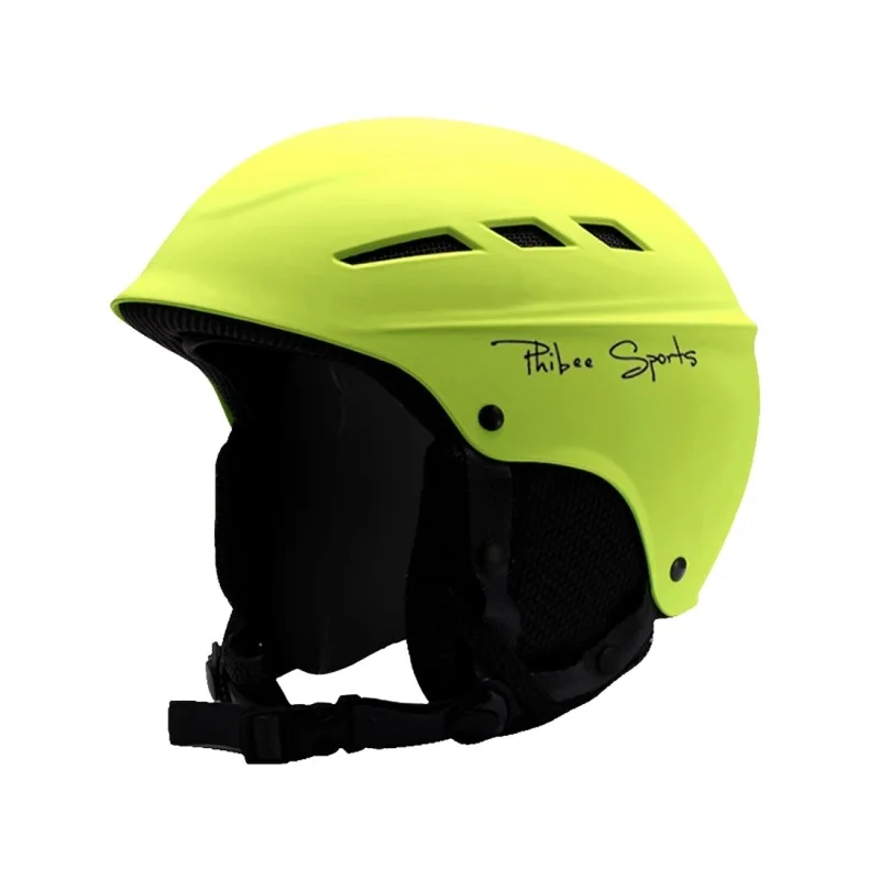 

Skiing Profession Protective Helmet 8 Ventilation Opening Pc Shell Adjustable Buckle Parent And Child Protection Helmet (Size: L