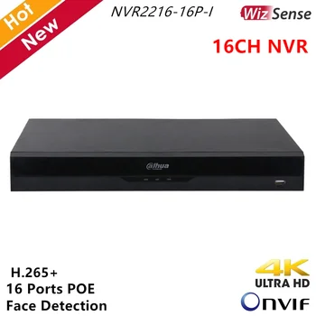 

Dahua 4K Wizsense 16 Channel NVR H.265+ 16CH NVR Face Detection 2 HDD Support ONVIF RTSP with 16 ports POE for For Security Kit