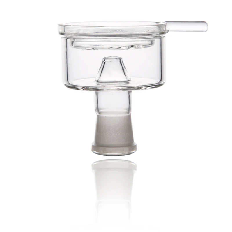 Hookah Accessories 1PC Big Hole Glass Bowl Shisha Head Tobacco Pot With Charcoal Holder Chicha Narguile Part